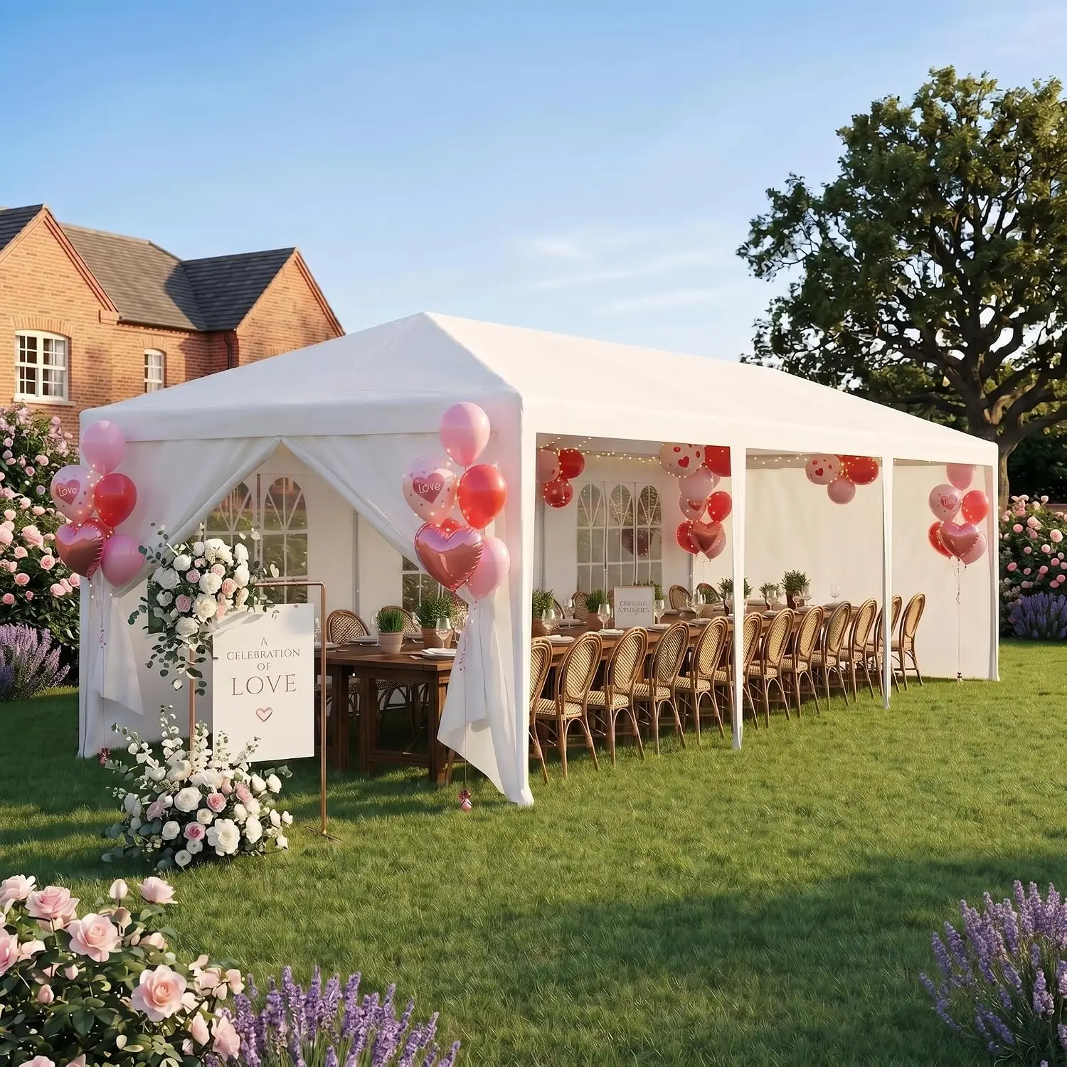 10x30FT Outdoor Canopy Party Tent for Events