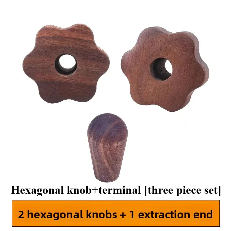 Suitable for Lelit BiancaV3/MaraX Coffee Machine Walnut Steam Switch Knob Brew Head Anti-scalding Ring