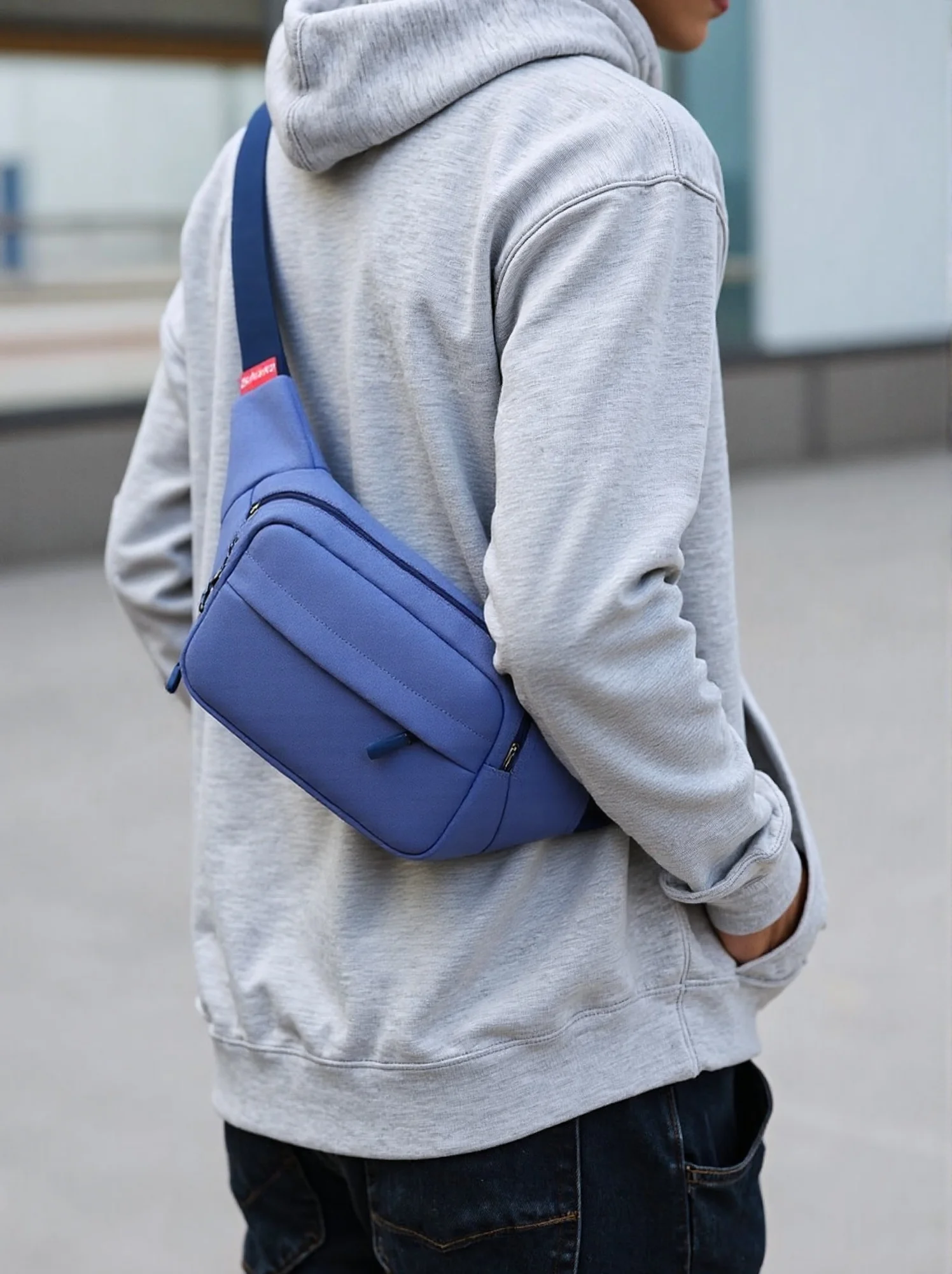 

Мужская спортивная поясная сумка, модная женская нагрудная сумка для телефона, поясная сумка унисекс, женская маленькая парусиновая сумка через плечо, повседневные сумки через плечо