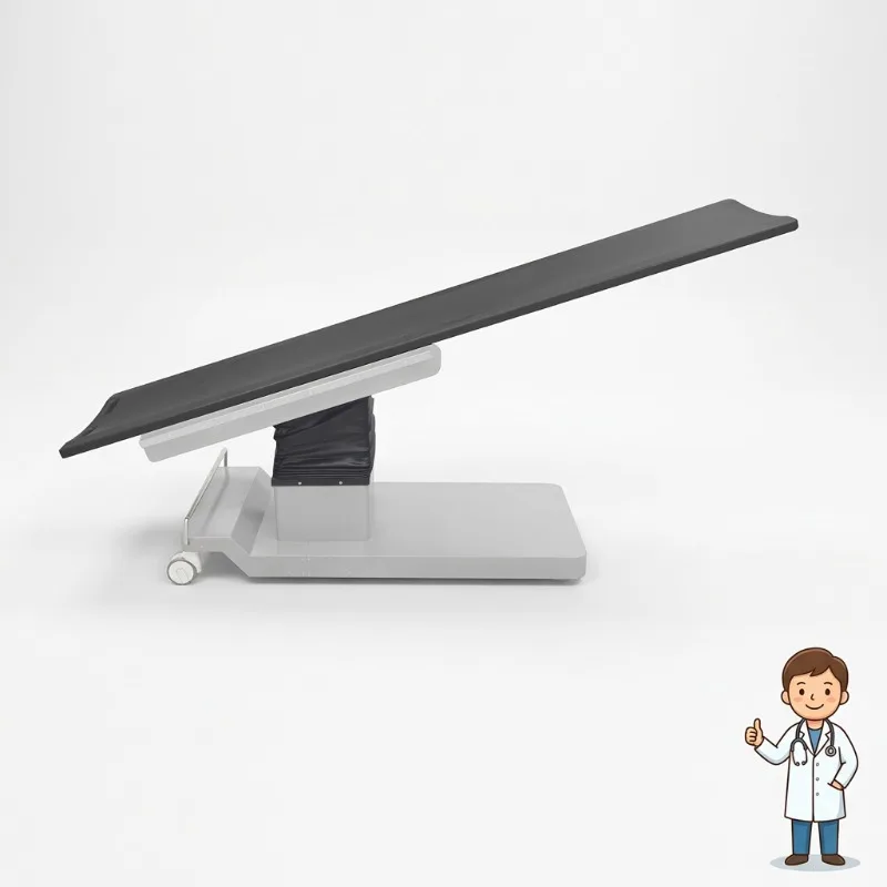 Electric operating table, compatible with C-arm bracket 360 ° X-ray carbon fiber