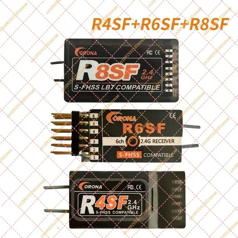 2.4G R4SF R6SF R8SF S-FHSS FHSS Receiver Compatible FUTABA Transmitter For Aircraft Helicopter Car