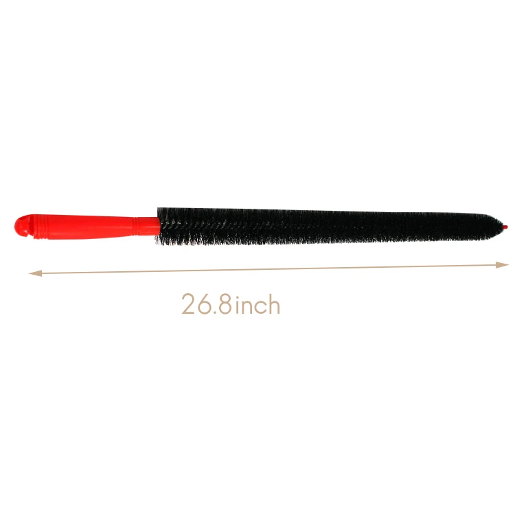 【Flash-Deal!】26-Inch Long Flexible Dryer Vent Cleaner & Refrigerator Condenser Coil Brush Auger Lint Remover