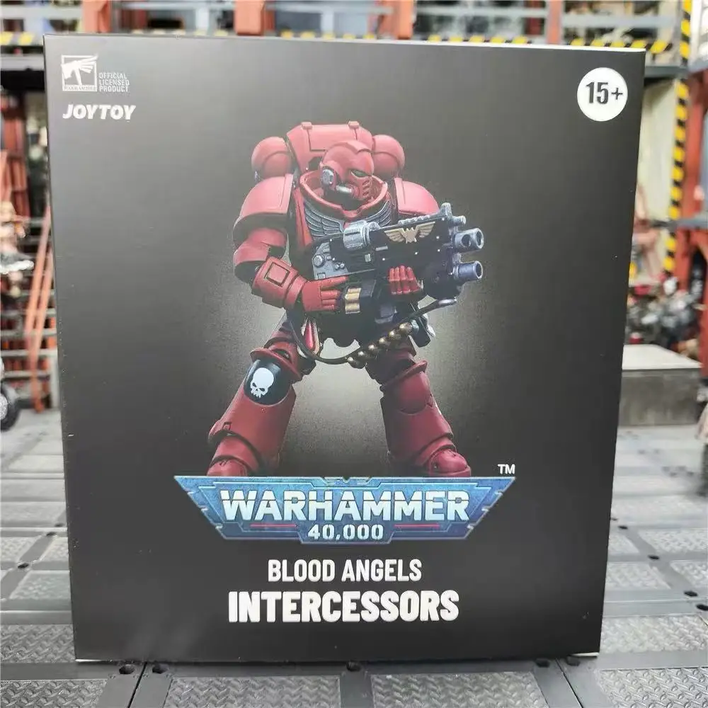 

【JOYTOY】1/18 Action Figure Warhammer 40K Blood Angels Intercessors Soldiers Collection Ornaments