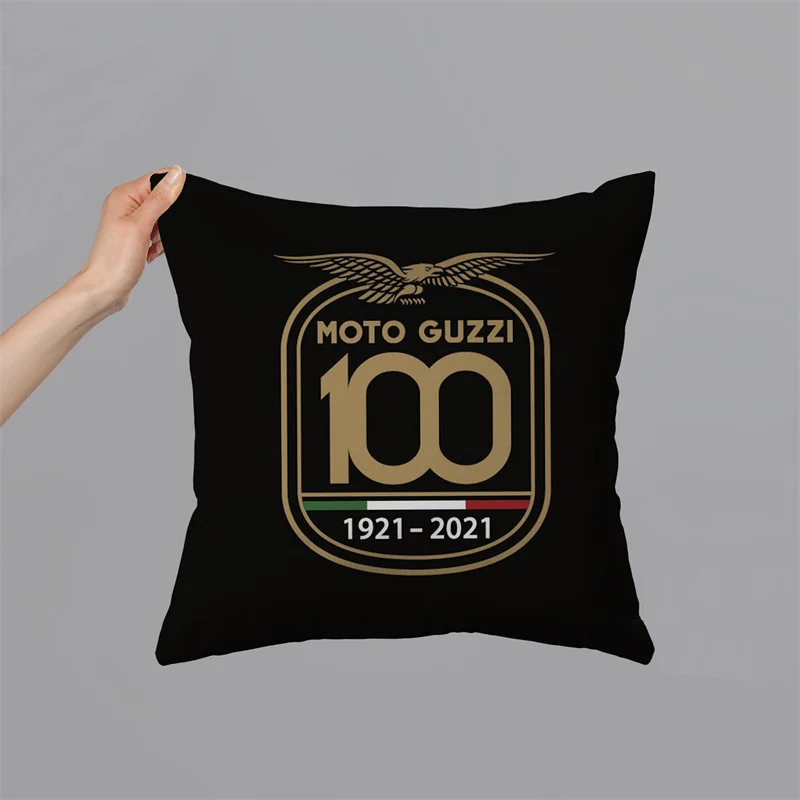 Pillow Case Italy Moto Guzzi Home Decorative Gift Sofa Car Super soft Cushions Square Pillowcase Chair Pillow Cove 003