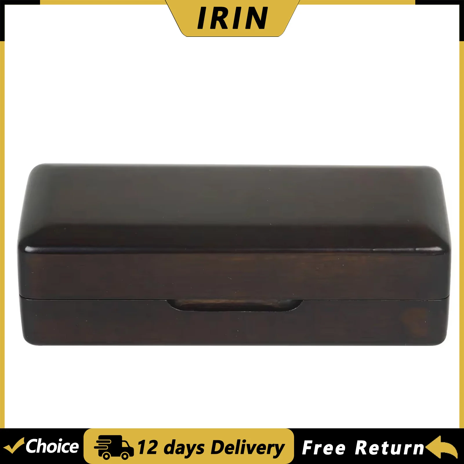 IRIN Saxophon-Mundstück-Etui für Alt-/Tenor-/Sopransaxophon und Klarinetten-Mundstücke, Ahorn-Aufbewahrungsbox, Holzblasinstrument-Zubehör