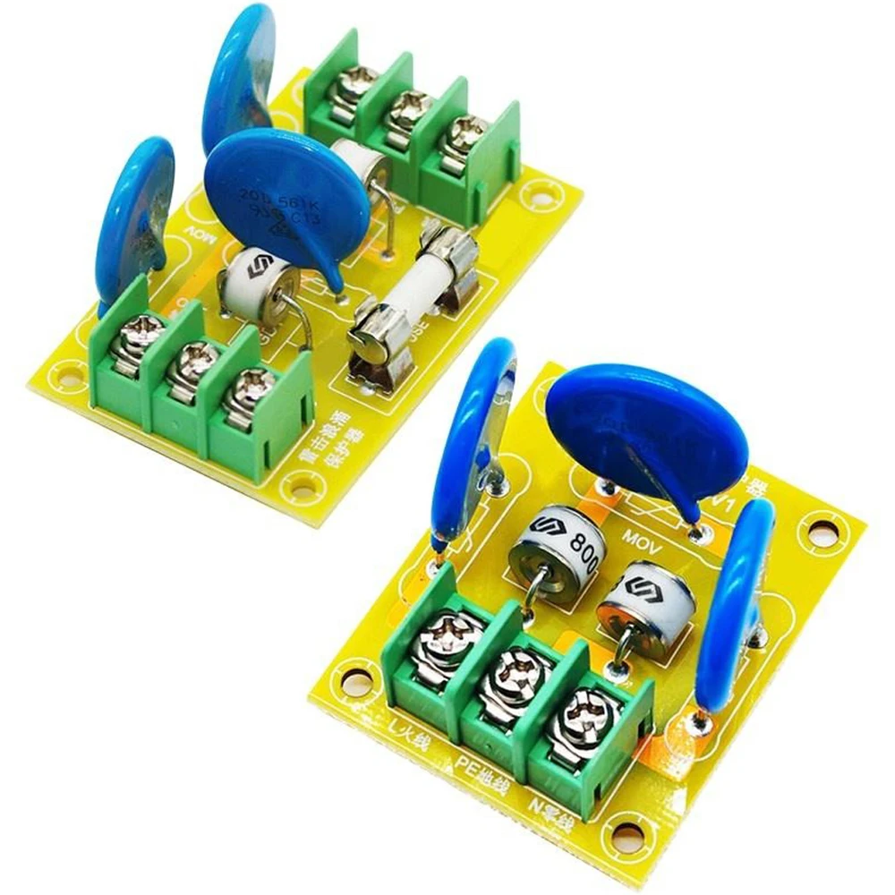 110‑250V Power Surge Protection Board Overvoltage Surge Protector Module for Electrical Equipment Over‑Voltage Protect
