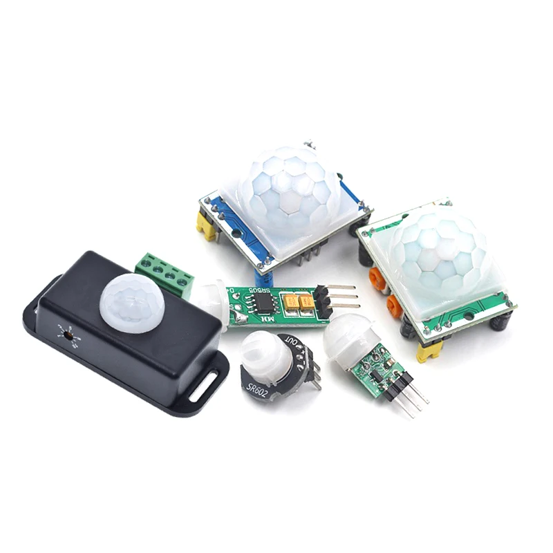 HC-SR501 HC-SR505 AM312 SR602 HW-MS03 Adjust IR Pyroelectric Infrared Mini PIR module Motion Sensor Detector Module For Arduino