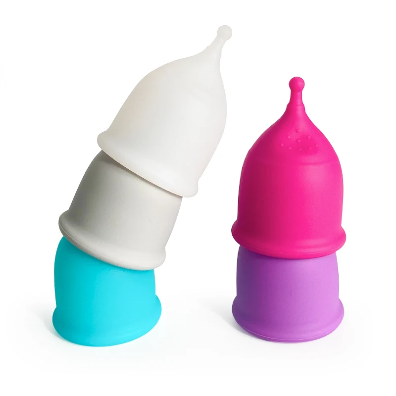 1Pcs Soft Silicone Lady Cup Reusable Women Silicone Feminine Period Cup Health Feminine Hygiene