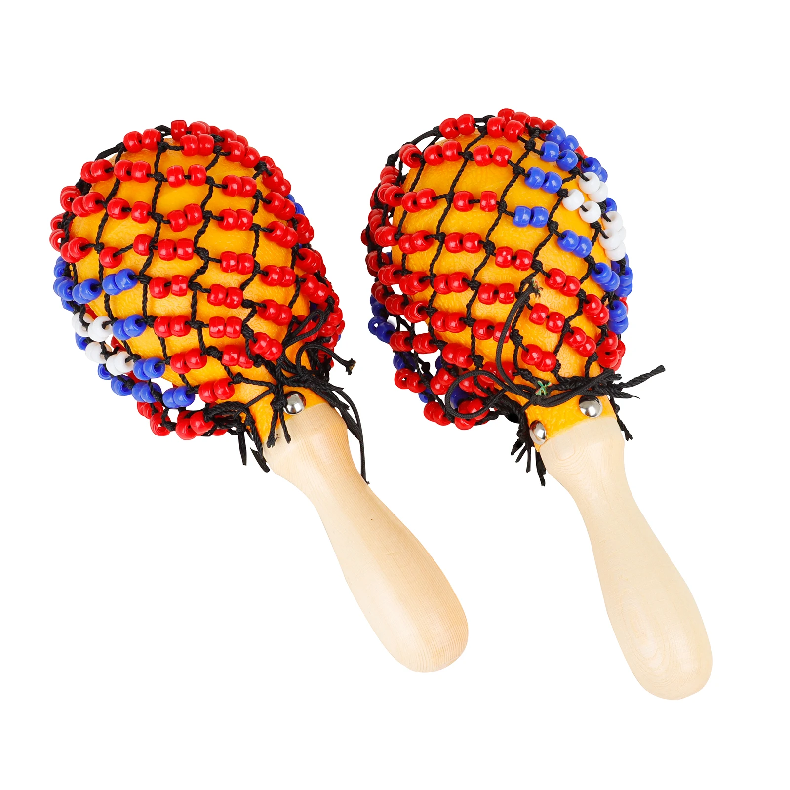 Cobweb Sand Hammer Colorful Hand Shake Tambourine Sand hammer Children Gift Enlightenment Music Percussion Instruments