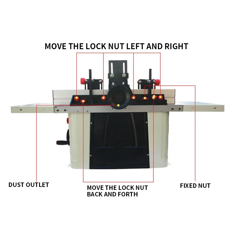 Woodworking Milling Machine Wood Milling Machine Small Router Desktop Trimming Machine Electric Wood Milling Flip Engraving