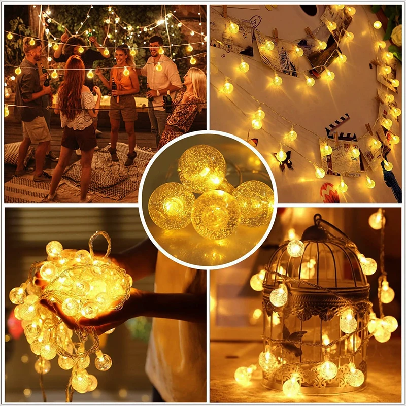 3-10M Warm White Cherry Blossom Light String LED Fairy String Lights for Wedding Party Indoor Garden Home Decorations