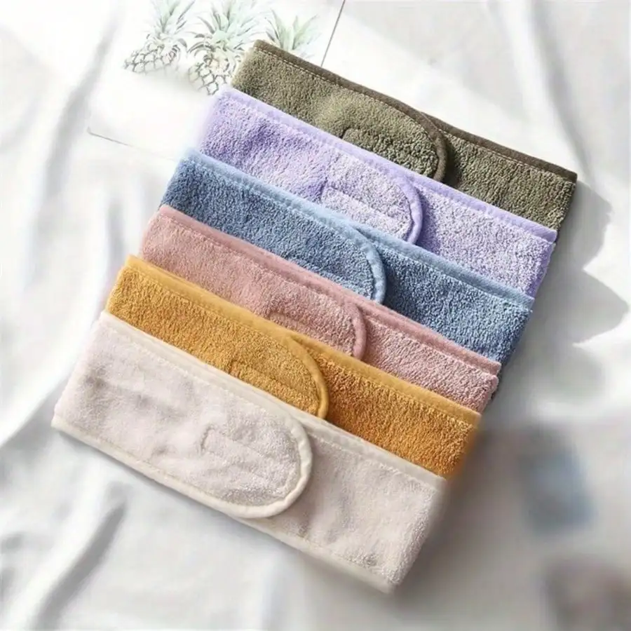 

1pc Adjustable Spa Headband Facial Spa Makeup Head Band Yoga Bath Shower Headwear Hair Styling Accessories Back To School Hair