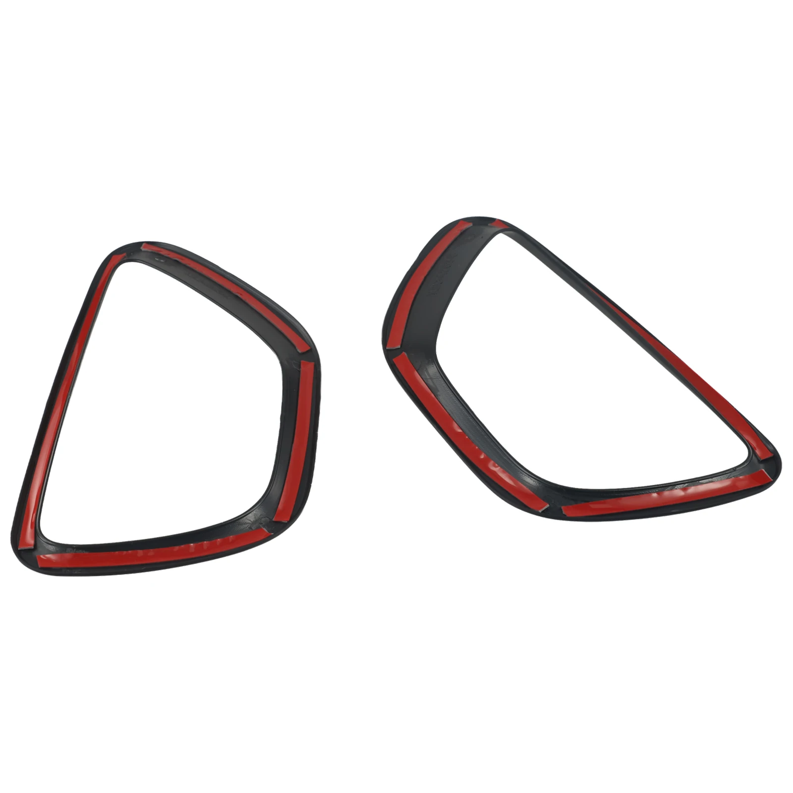 

High Universality Fitment Vehicle Upgrade Car Exterior Decoration Fog Lamp Frame Black Fog Light Frame High-quality ABS Material