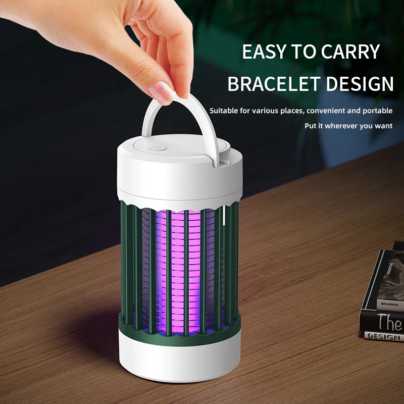 Electric Mosquito Killer Lamp UV Light Bug Zapper Trap USB 5V Summer Fly Swatter Insect Killer Light ﻿Camping image 5