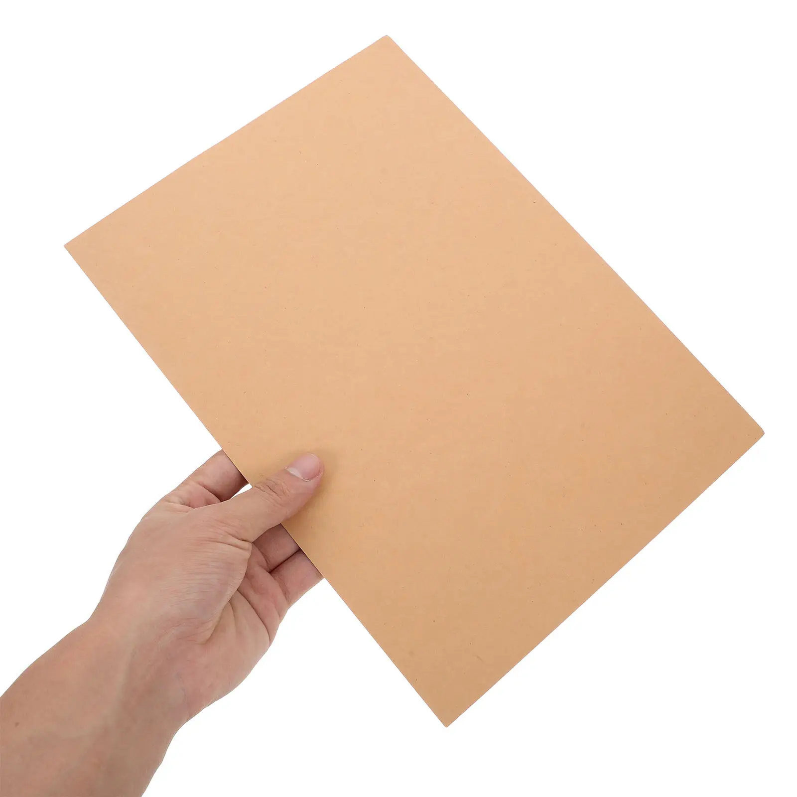 100Sheets Brown Card Stock Kraft Paper Cardstock 240G Blank Cards for Handmade Greeting Cards Notes Scrapbooking Crafts