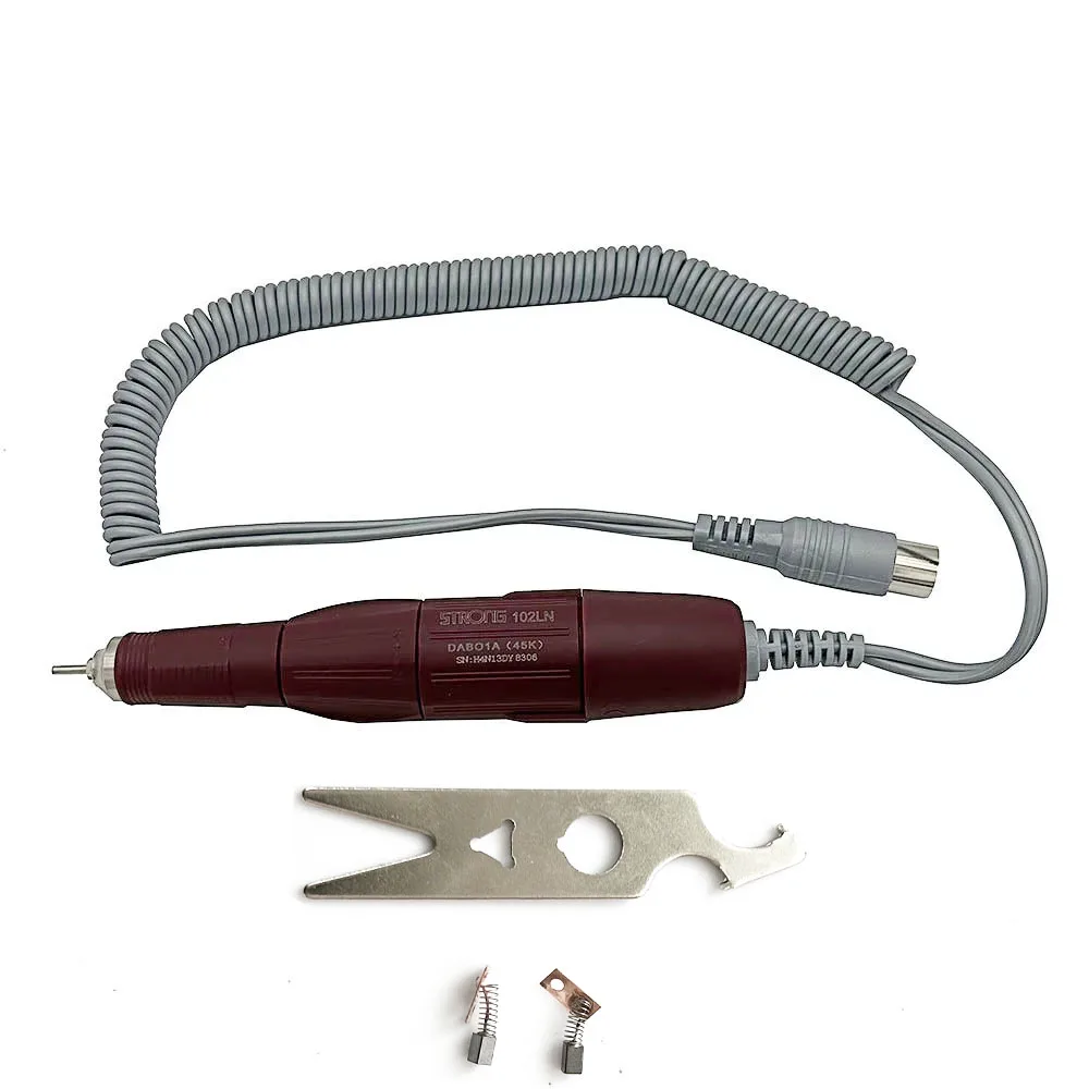 อุปกรณ์ทำเล็บไฟฟ้าสว่านทำเล็บไฟฟ้าด้ามจับอุปกรณ์ขัดที่กรอเล็บไมโครมอเตอร์แรง210 102LN 105L 102L 35K 40K 45K