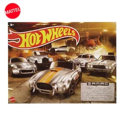 Original Mattel Hot Wheels Car 1/64 Diecast Toys for Boy 6Pcs Zamac Shelby Cobra 427 S/C Nissan 370Z Vehicle Model Birthday Gift