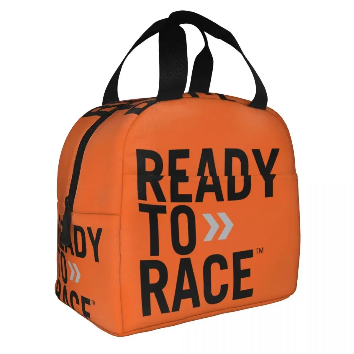 Ready To Race Car Motorcycle Lunch Bag Men Women Cooler Thermal Insulated Lunch Boxes for Kids School Children