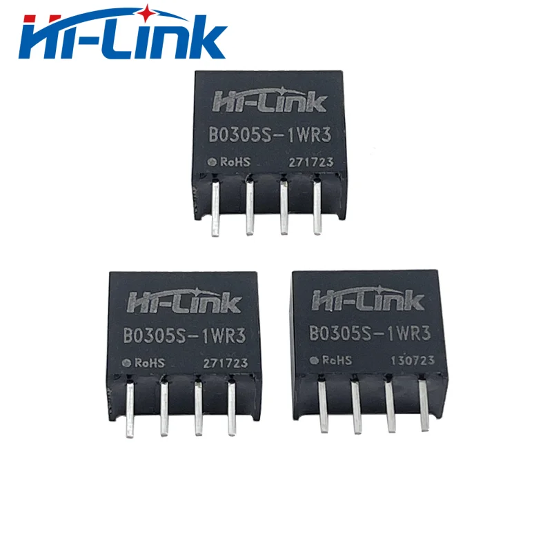 하이 링크 B0305S-1WR3 DC 전력 변환기 모듈, 고효율, 1W, 3.3V-5V, 로트당 2 개