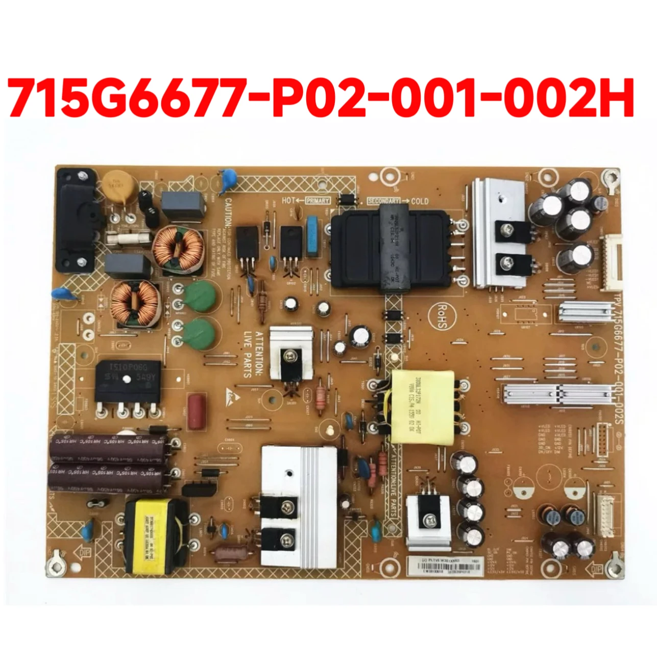 715G6677-P02-001-002H Power Supply Card for TV Original Power Supply Board Accessories Power Support Board 715G6677-P04-001-002