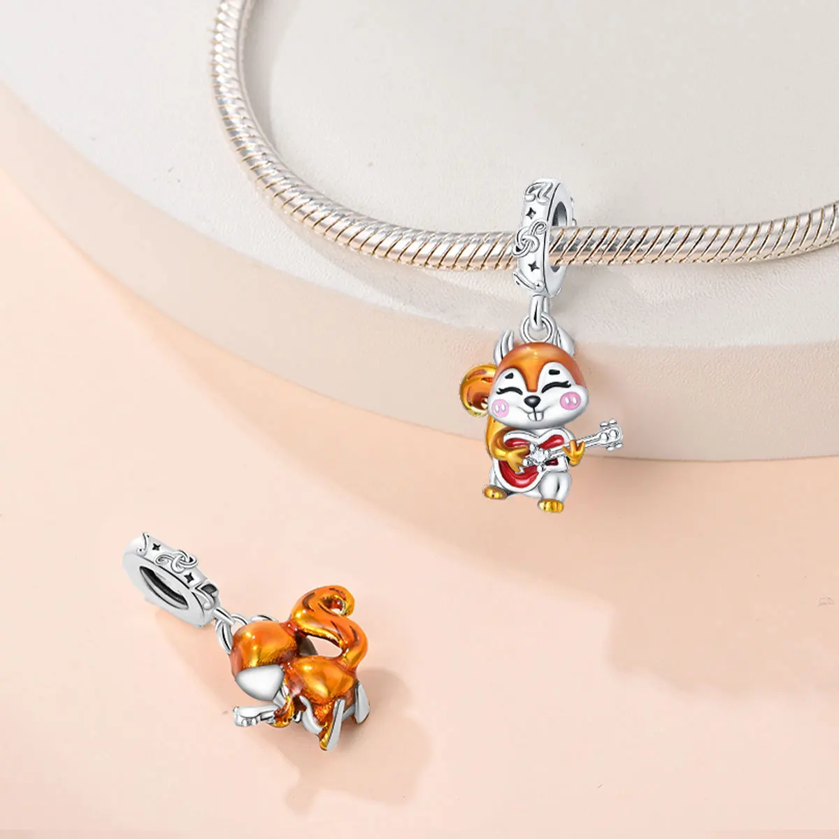 Original Charms Silver Plated Beads for DIY Bracelet Making