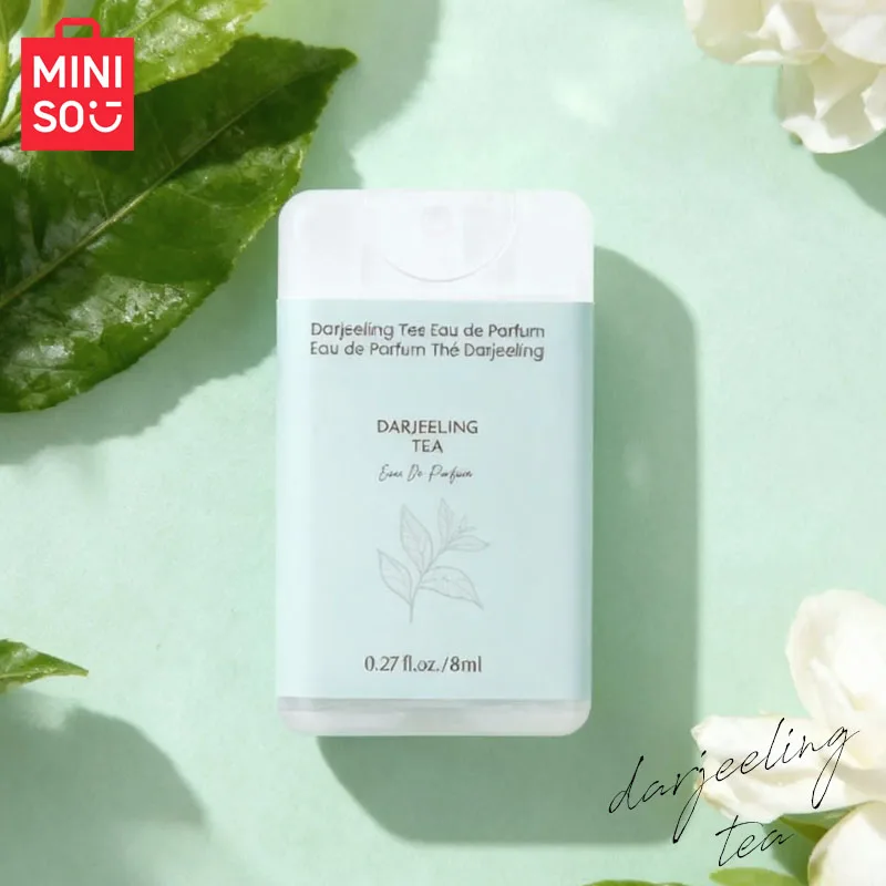 

MINISO DARJEELING TEA Perfume For Men Original Luxury Woody Eau De Parfum Designer Fragrance Man Body Spray 8ML Portable version