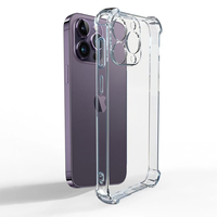 Luxury Clear Shockproof Case For iPhone 15 14 13 12 11 Pro Max Phone Cover on iPhone 13 12 Mini X XR XS 8 14 15 Plus Back Cover