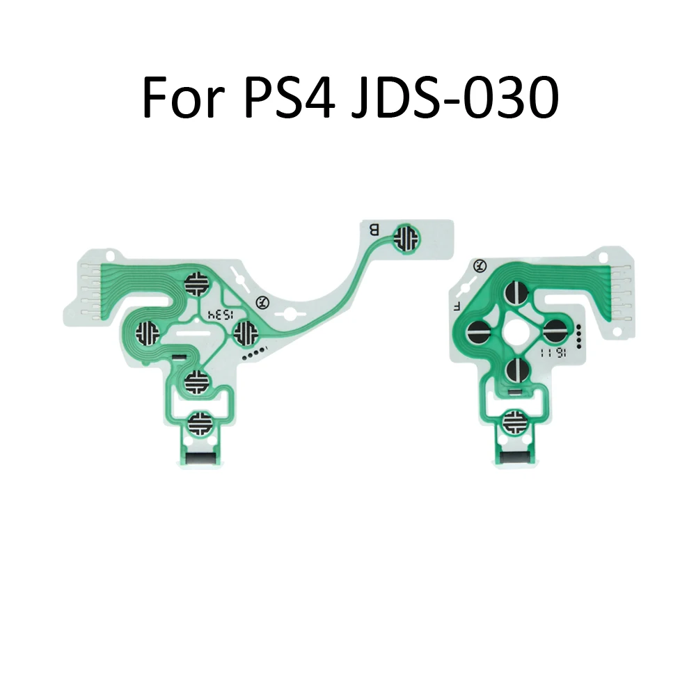 Проводящая пленка контроллера JDS 050 040 030 010, кабель с ручкой, кнопка, пленка для клавиатуры для Sony Playstation 4 PS4 Pro Slim Dualshock