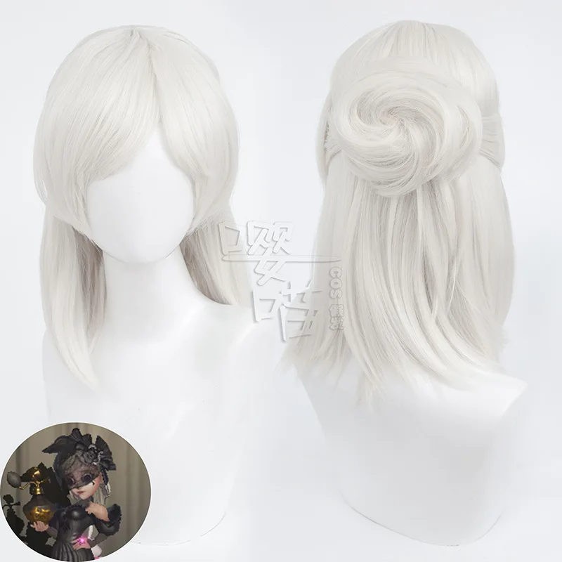 العطور فيرا ناير شعر مستعار تأثيري لعبة الهوية الخامس مقاومة للحرارة الاصطناعية أنيمي هالوين حفلة تأثيري ازياء تشول سول الباروكات