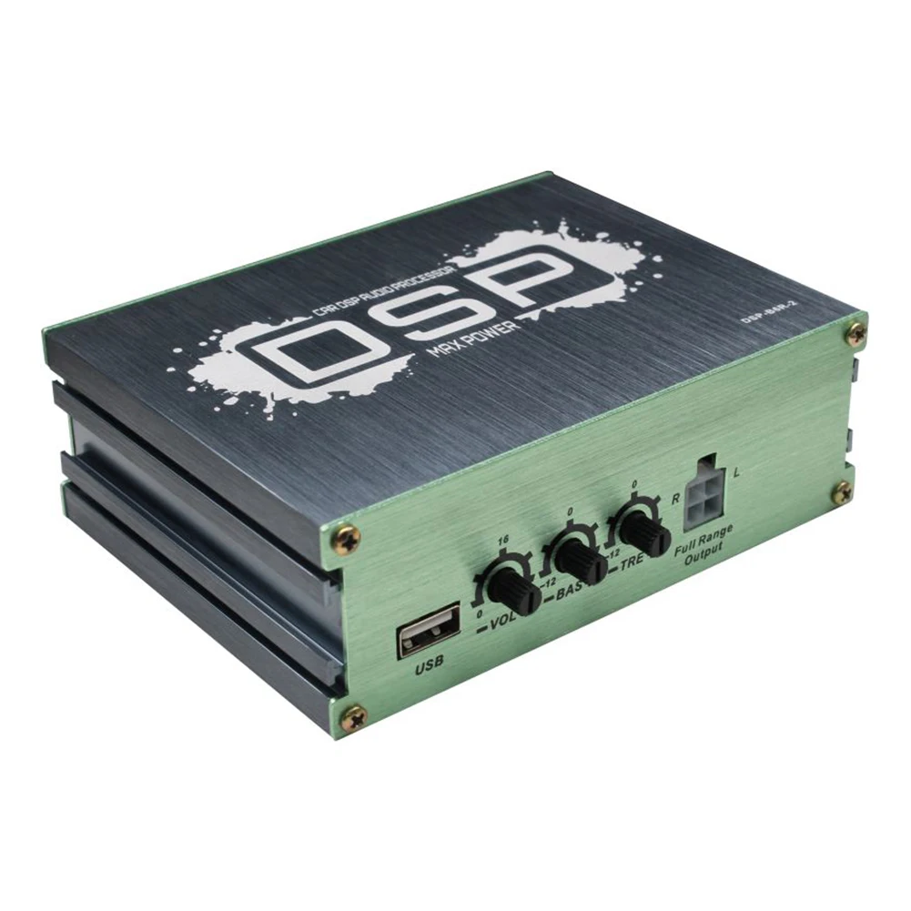 سيارة DSP معالج الصوت الرقمي دعم APP التحكم DSP سيارة مكبر كهربائي 6 ميناء الصوت معالج الصوت الرقمي اكسسوارات السيارات