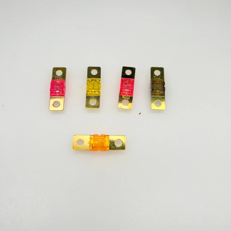 1/5Pcs ANS FUSE 20A 30A 40A 50A 60A 70A 80A 100A 125A 150A 175A ANL Gold Plated Stud Car Fuses Mini Car Stereo Audio AFS Fuse