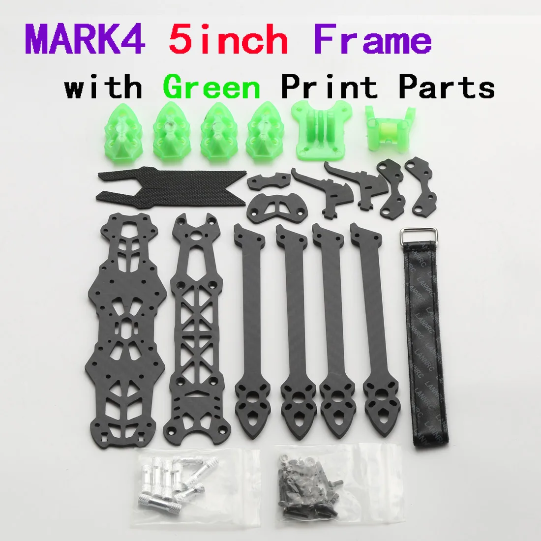 Mark4 5inch FPV Carbon Fiber Frame 225mm Wheelbase 5mm arm Freestyle Long Range Frame for RC Quadcopter racing drone