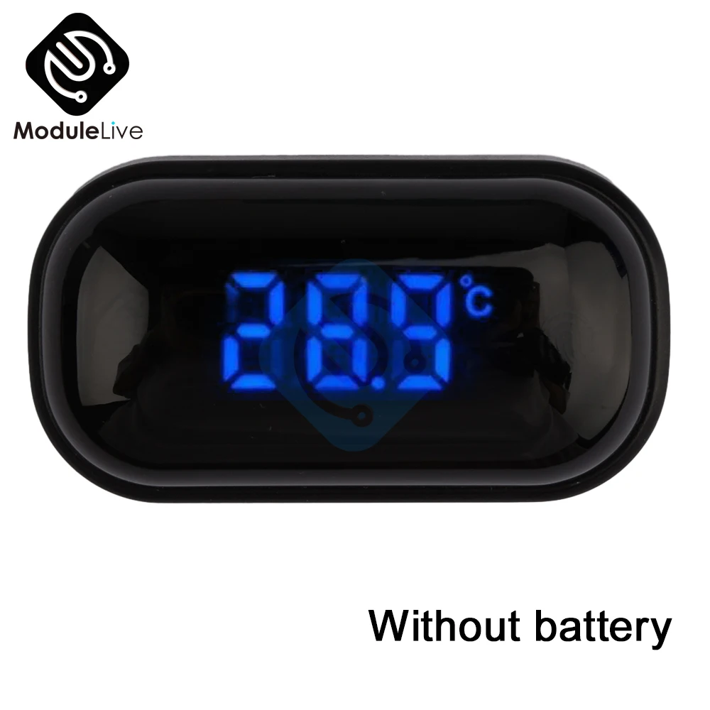 High Precision Aquarium Touch Fish Tank Thermometer With Adhesive High-definition Digital Display Thermometer 99.9℃ For Aquarium