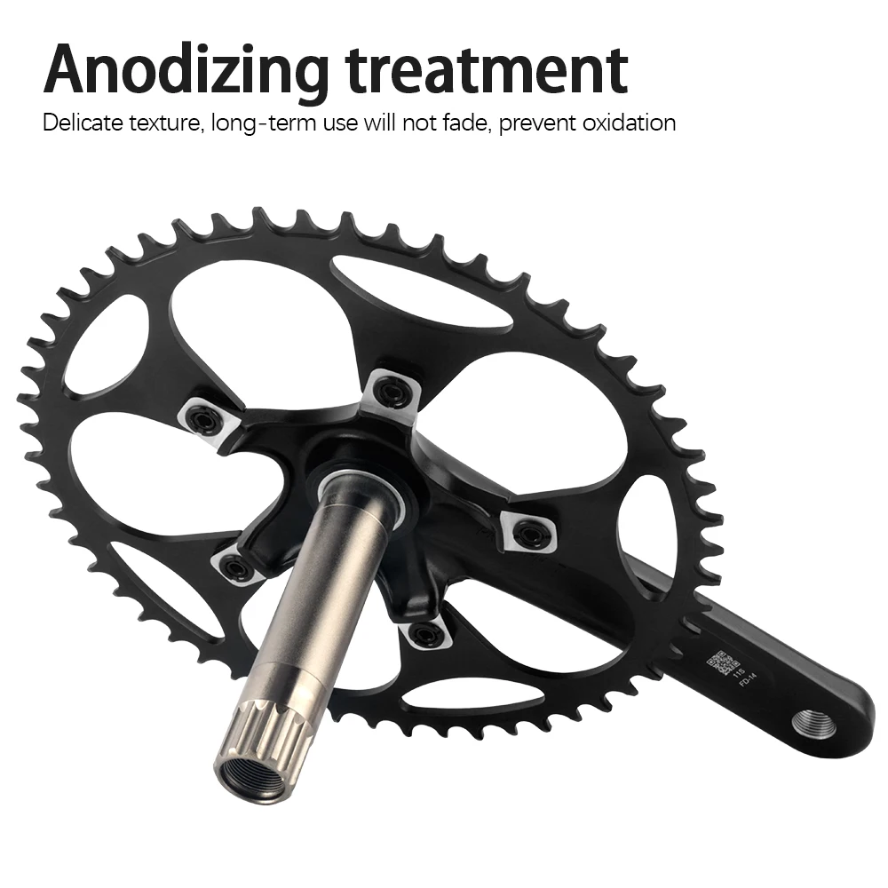 Prowheel Rennrad-Kurbelgarnitur 170 172,5mm Fahrradkurbel Schmal-Breit-Kettenblatt 36T-60T Krone 8 9 10 11 12 Gang für Shimano Teile – Detail 15