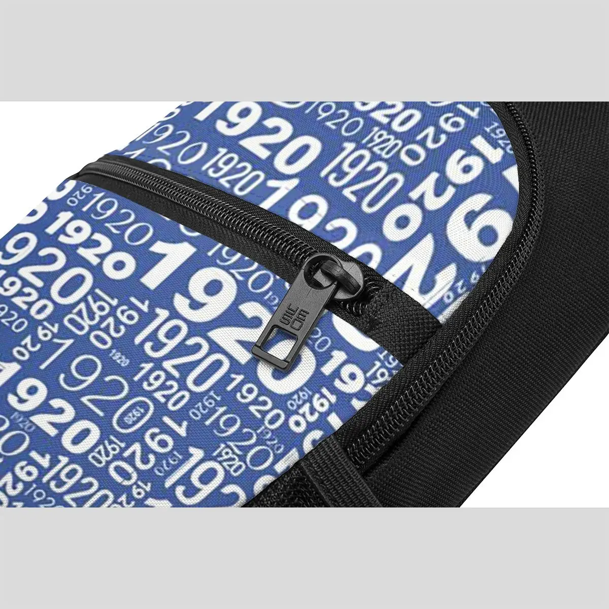 Large Zeta Phi Beta Sorority Logo Greek Letter 1920 Chest Bag Men Sling Crossbody Backpack Chest Bag Daypack Shoulder Bag