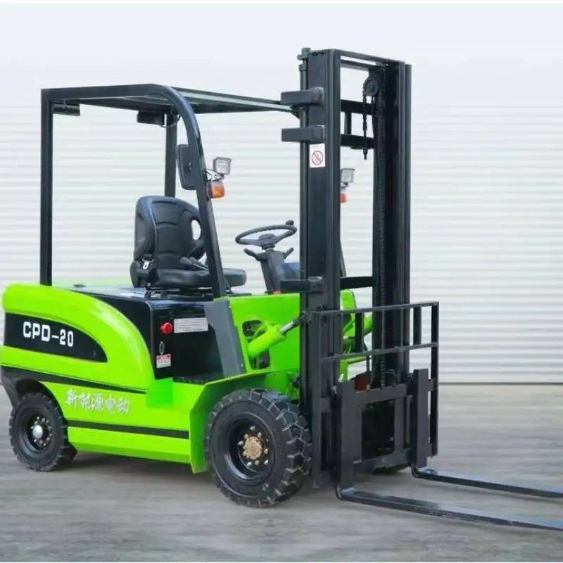 China EP 2.0Ton Three-wheel Electric Forklift Truck CPD20TV8 with Premium Configuration and Super Performance