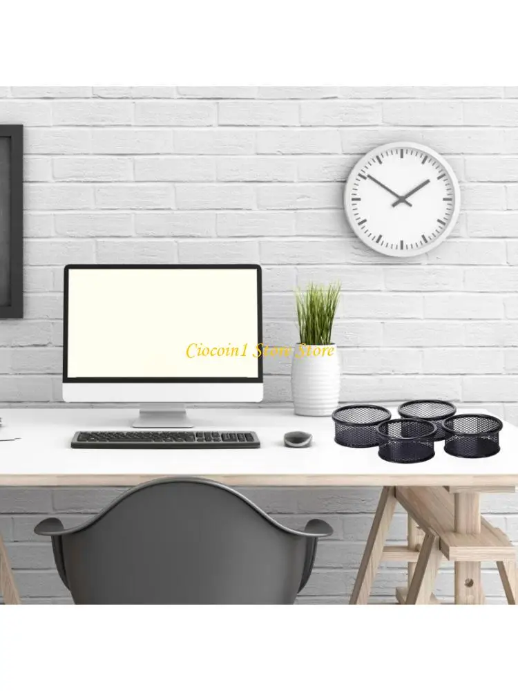 A3PC Container For Desk Accessory Including Paper Clips Thumbtacks with Modern Styles