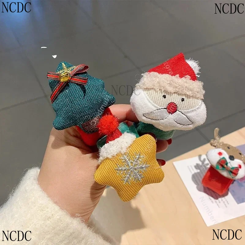 Headgear Children'S Bracelet Headband Trinket Plush Pat Ring Santa Accessories