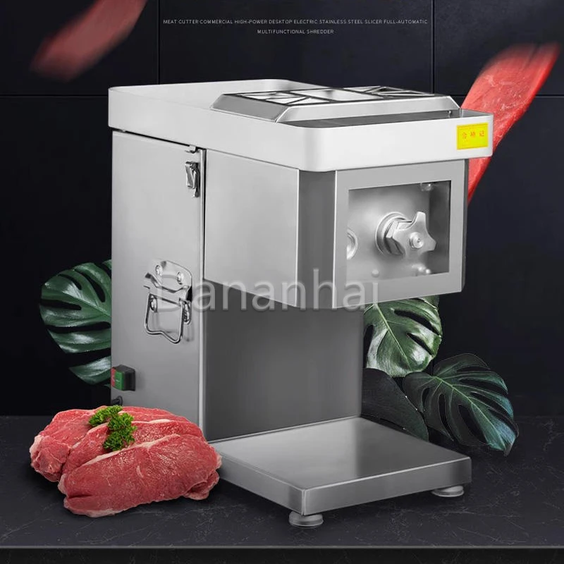 

Electric Meat Cutter Multifunctional Commercial Stainless Steel Vegetable Beef Shredder for Kitchen