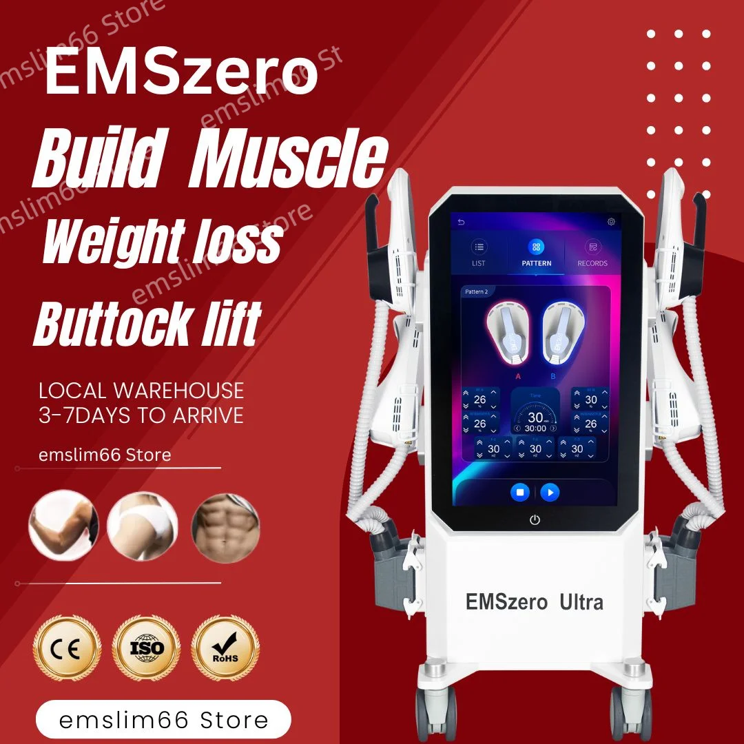 EMSzero 6500W EMS Nova Body Sculpt Muscle Machine Weight Electromagnetic Slimming EMSzero