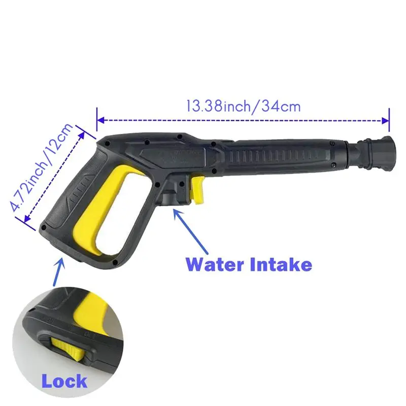 

(BABQ) Насадка для мойки автомобилей для аппаратов высокого давления Karcher K2 K3 K4 K5 K6 K7, сменная насадка для очистки автомобилей
