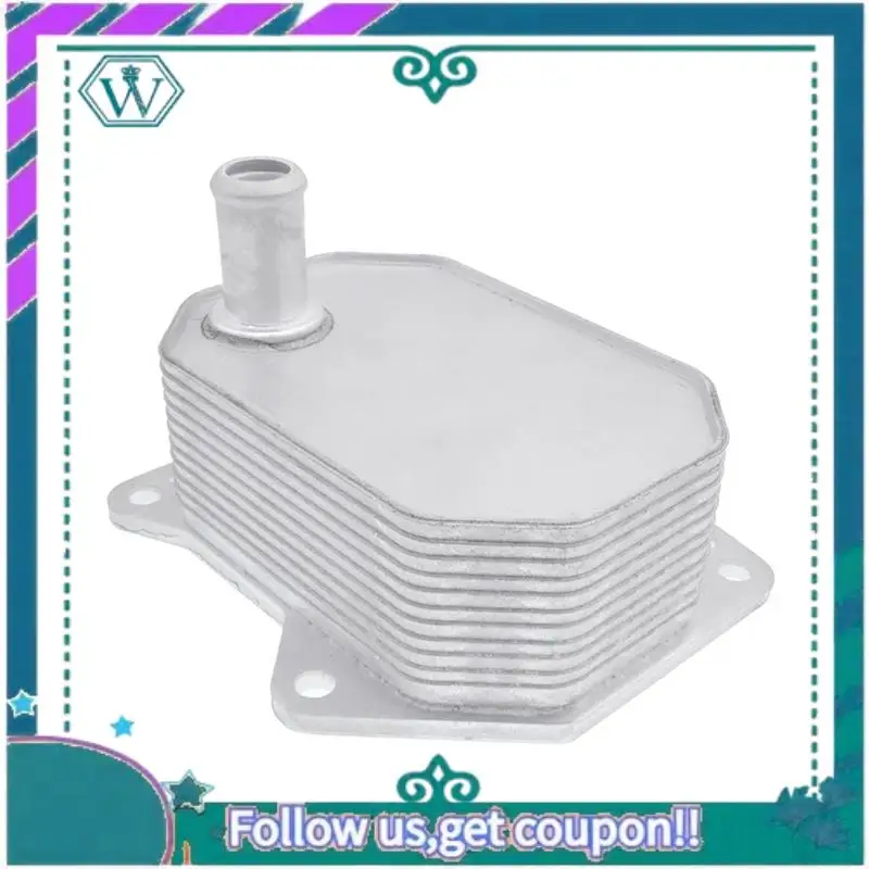 

AA92-Engine Oil Cooler Aluminum For FORD TRANSIT PLATFORM CHASSIS BOX BUS 2.4 2006-2014 6C1Q6B624BA 7C166B624BB 1704068 1372757