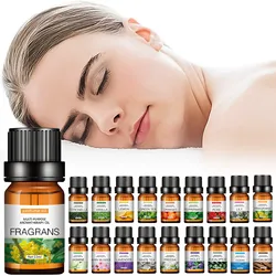 Flower Fruit Essential Oil Water-Soluble Relieve Stress For Humidifier Aroma Diffuser Fragrance Lamp Air Freshening Aromatherapy