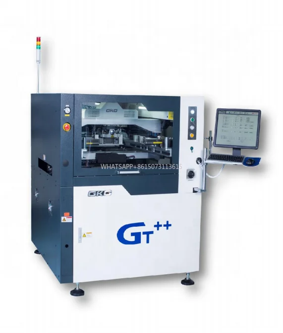 GT++ Nuovo/Usato SMT PCB/PCBA Stampante Macchina serigrafica automatica Confezione in legno