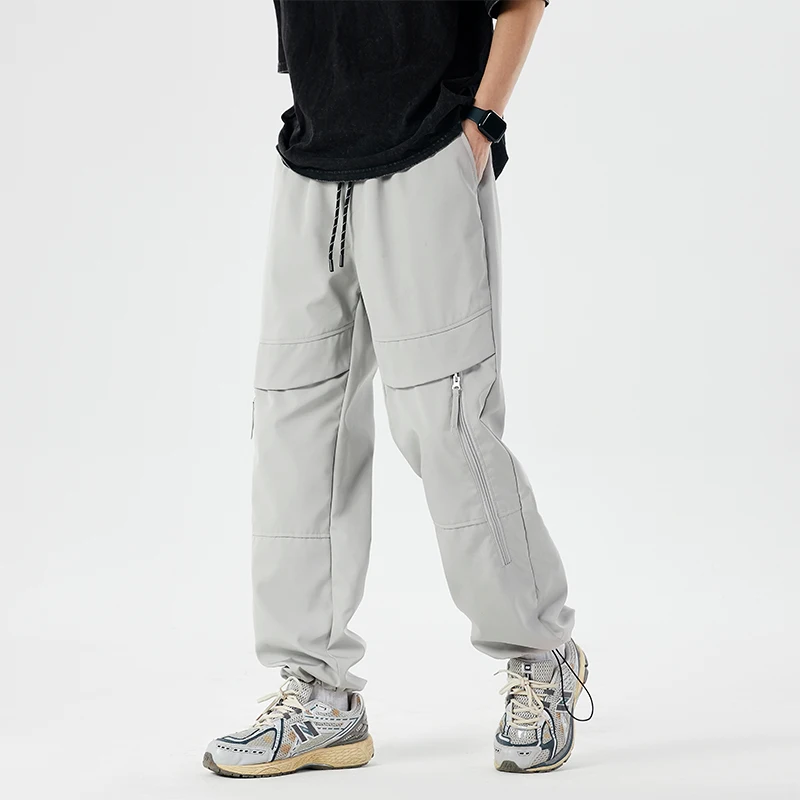 Celana Panjang Baru Celana Panjang Pria Olahraga Pria Musim Semi dan Musim Panas Merek Trendi Celana Lebar Longgar Produk Seks Pakaian Y2k Pakaian Pria