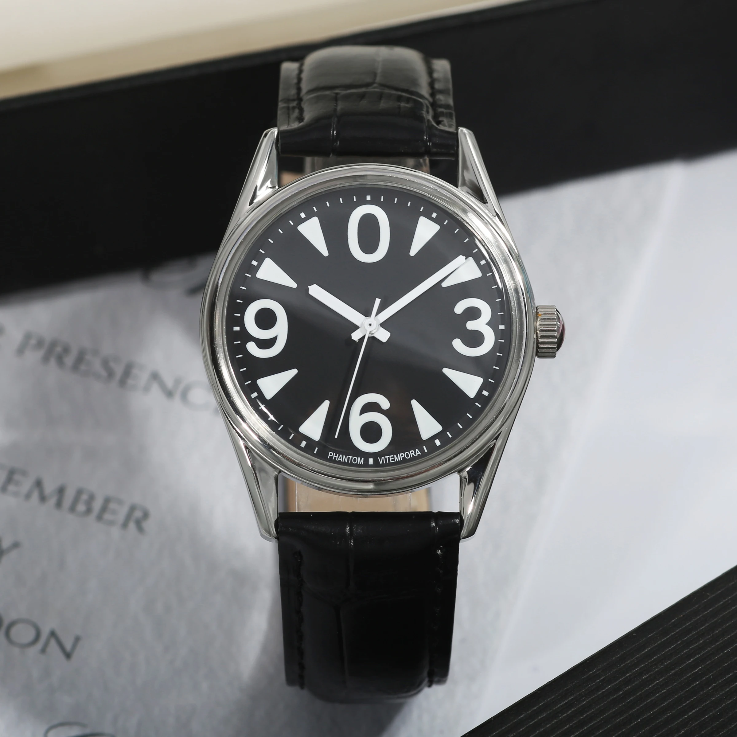 

Men'watches 38MM Hand-Wind Mechanical Watch 7120 Waterproof china Watch for Men wholesale