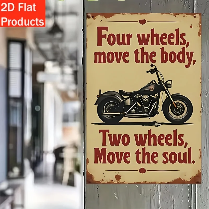 2D Flat Decor Sign Plague Vintage Metal Wall Decor Sign for Room Decoration Halloween Thanksgiving