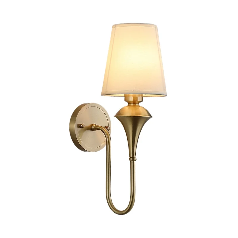 American living room double household background wall lamp bedroom bedside dining room villa stairs