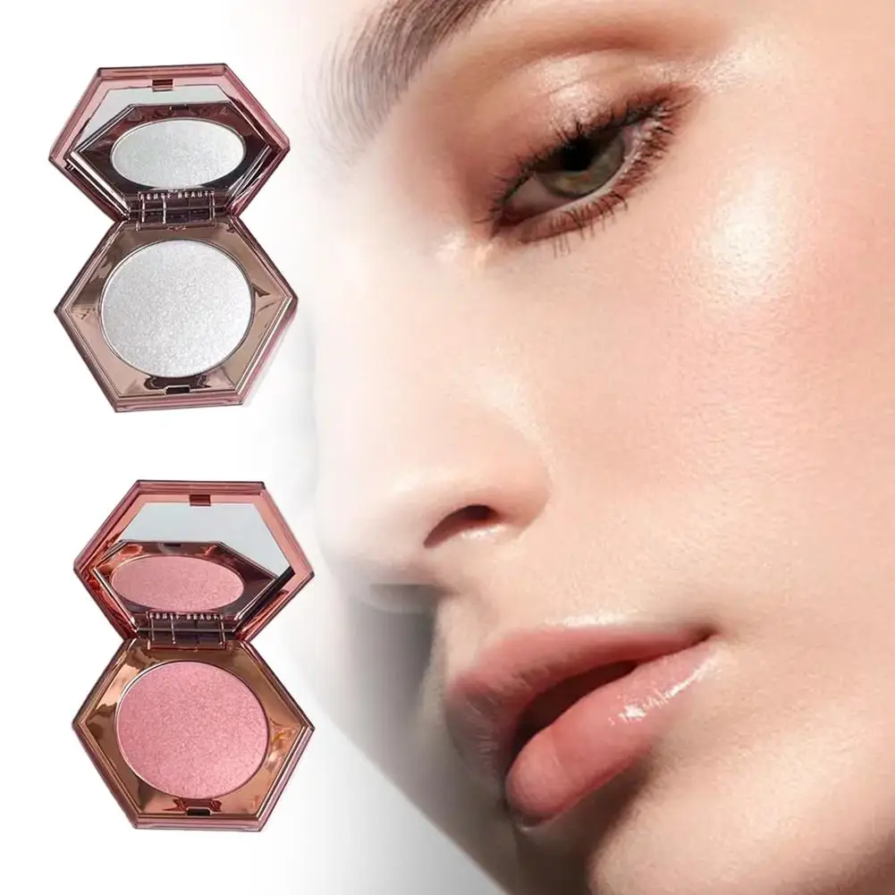 3D ダイヤモンド高光沢パウダーマット輪郭パレットナチュラル真珠光沢のある美白輝くグリッター顔用韓国化粧品