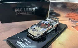 INNO 1:64 F40 BEIJING Auto Show Limit No Plastic Film Diecast Model Car